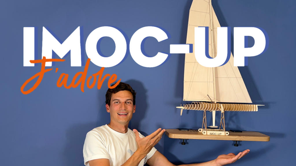 Une maquette d’Imoca au 1/40eme