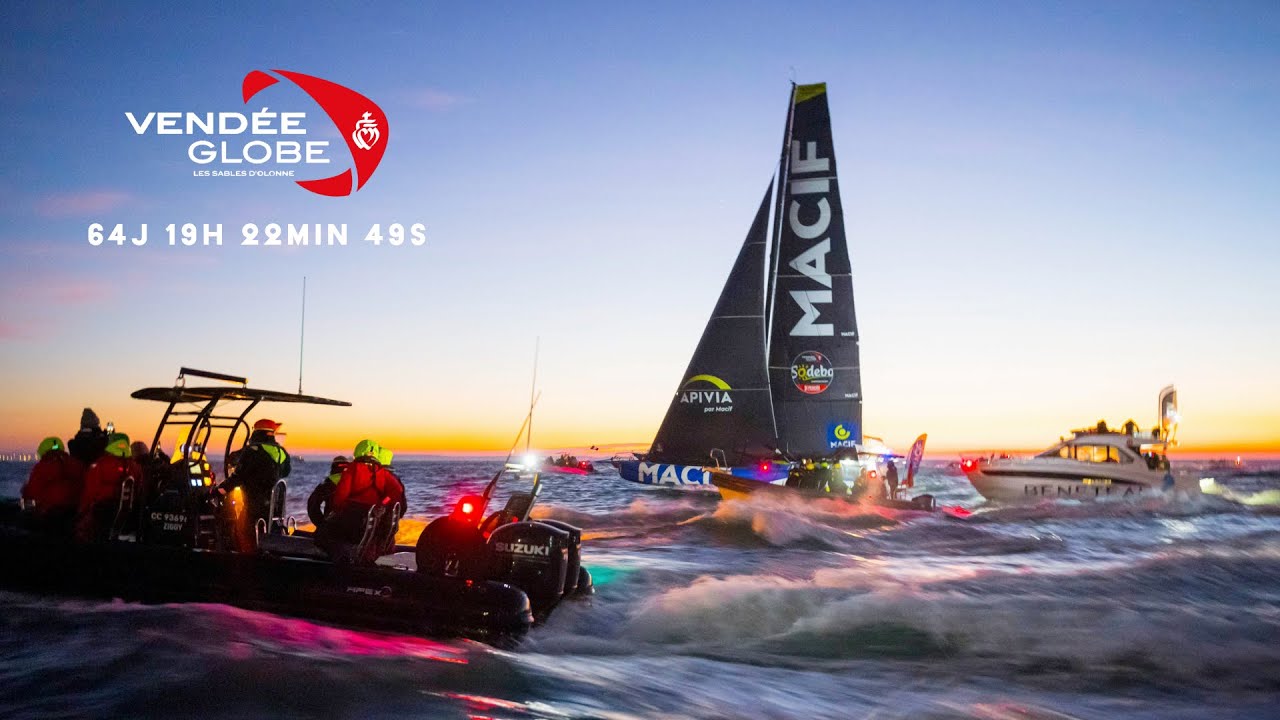 Immersion au cœur de l’arrivée de Charlie Dalin (Vendée Globe 2024)