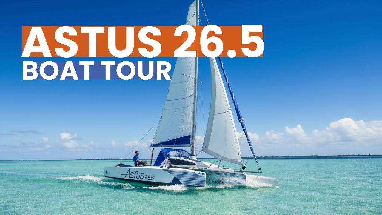 Astus 26.5, trimaran repliable élu Voilier Transportable 2026